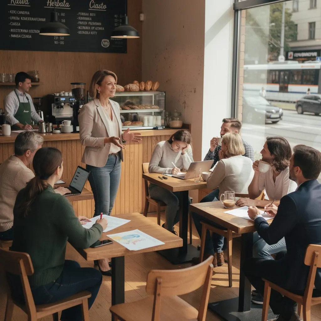 Modern office workspace